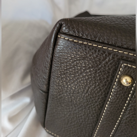 Dooney & Bourke brown hobo purse. - Picture 7 of 13